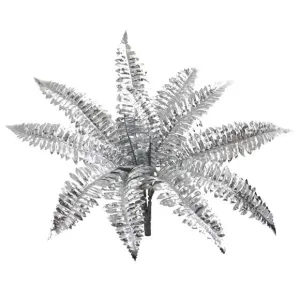 18" Metallic Boston Fern Artificial Plant (Set of 12)