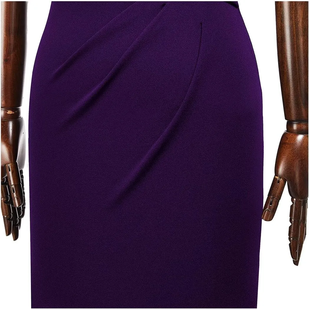 AISIZE Women's Classic Keyhole Neck Wrap Cocktail Party Sheath Dress