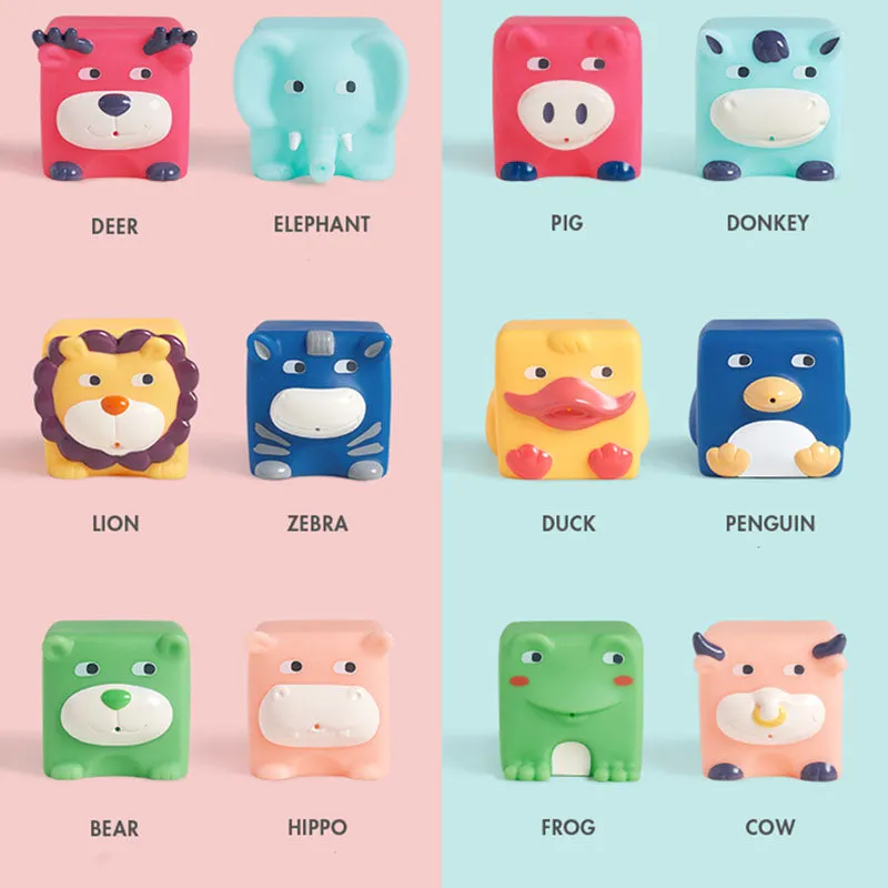 Babycare Animal Squeeze & Stack Block - 2 Styles