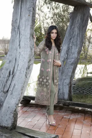 Baroque Luxury Chiffon Embroidered Collection Vol 3 – Captivating Splendor
