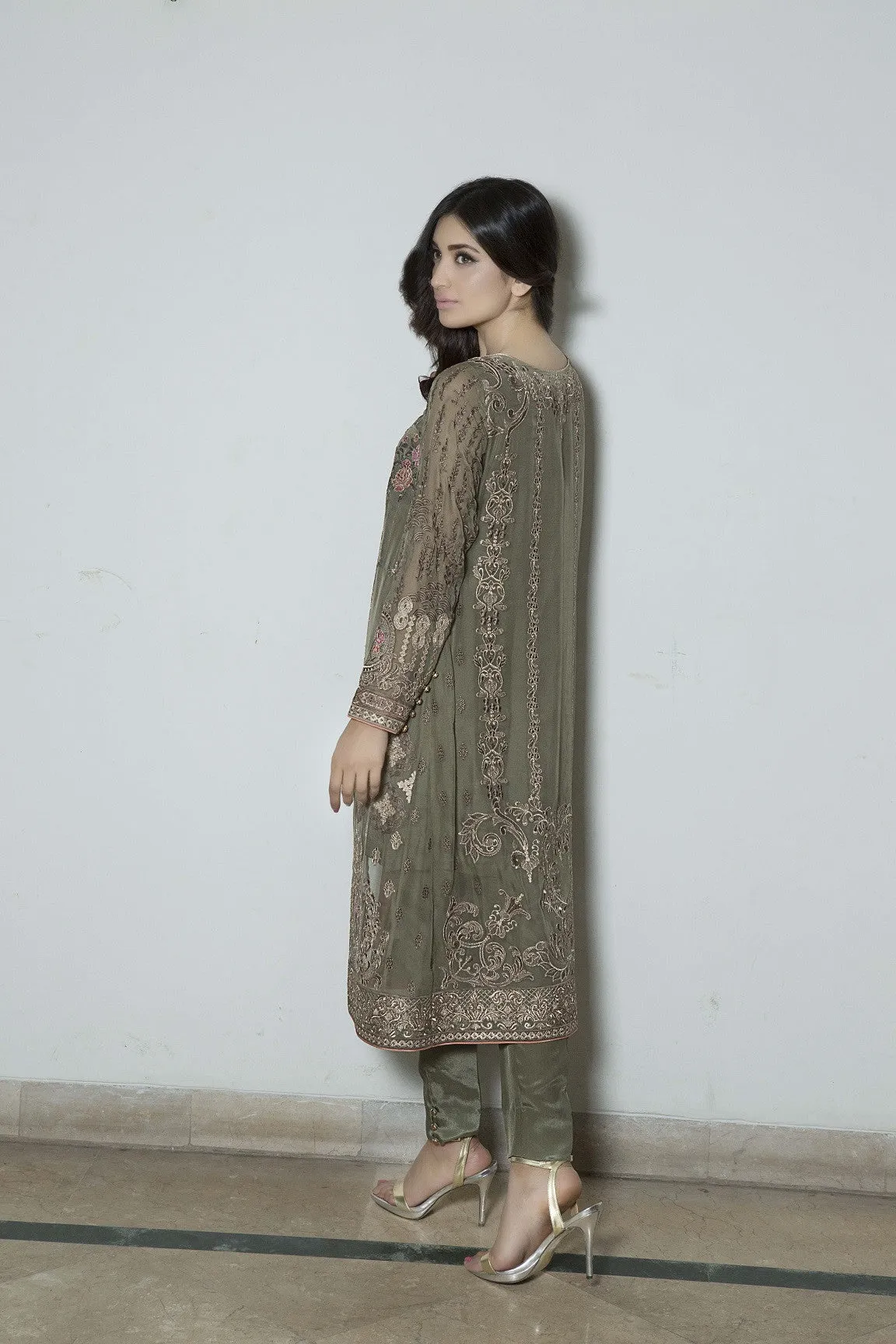 Baroque Luxury Chiffon Embroidered Collection Vol 3 – Captivating Splendor