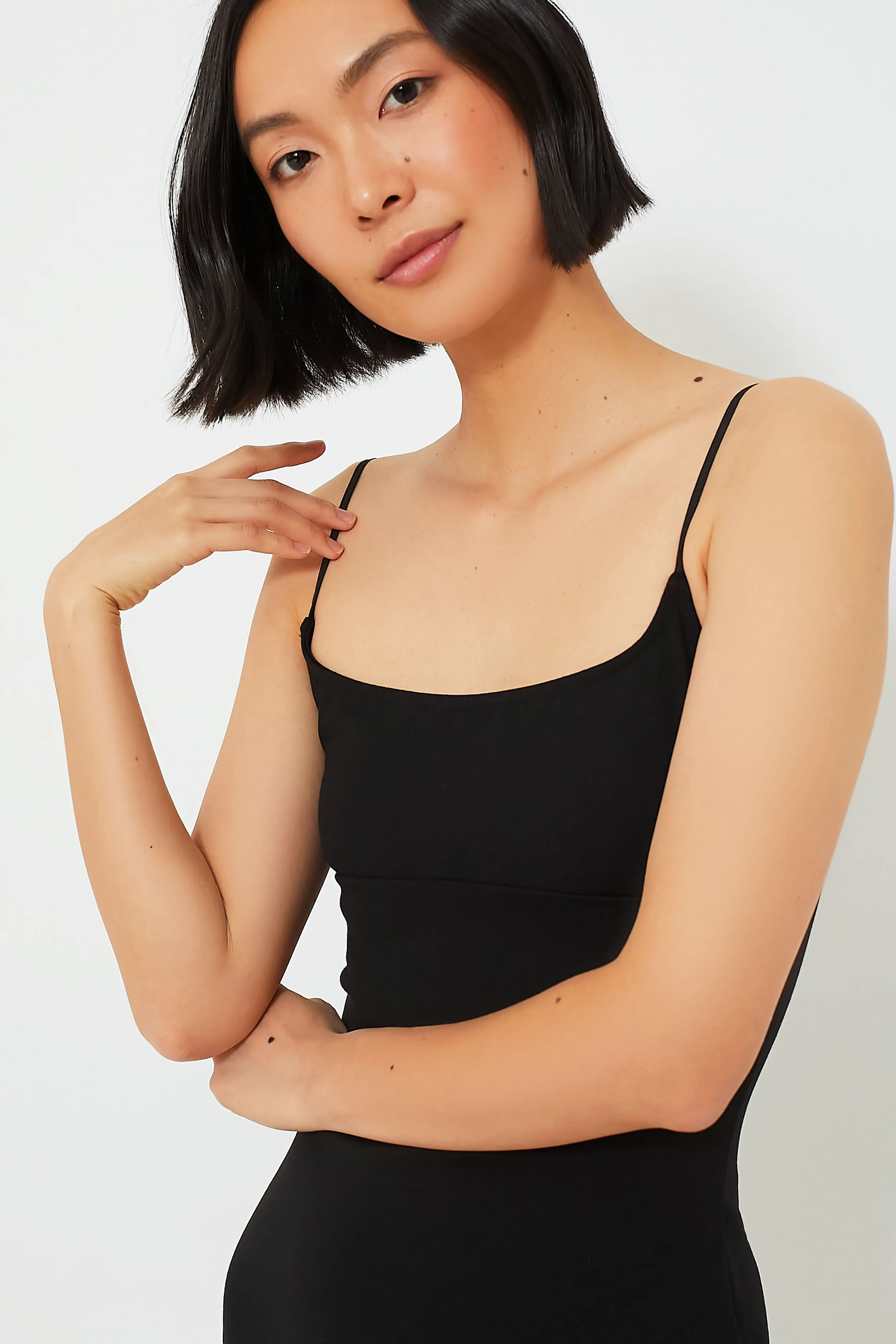 Black and Ivory Faridah Dress