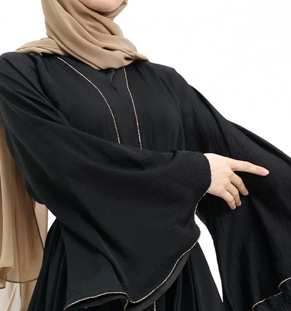 Black Makeba Empress Abaya