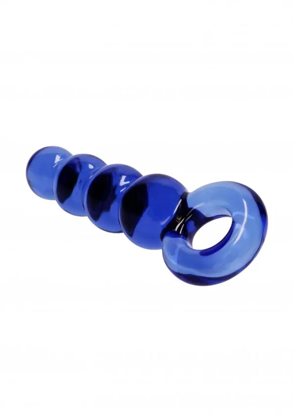 Chrystalino Tickler Beginner Glass Beaded Anal Plug