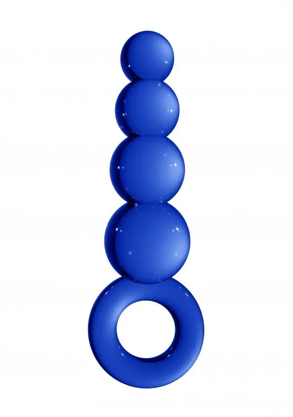 Chrystalino Tickler Beginner Glass Beaded Anal Plug