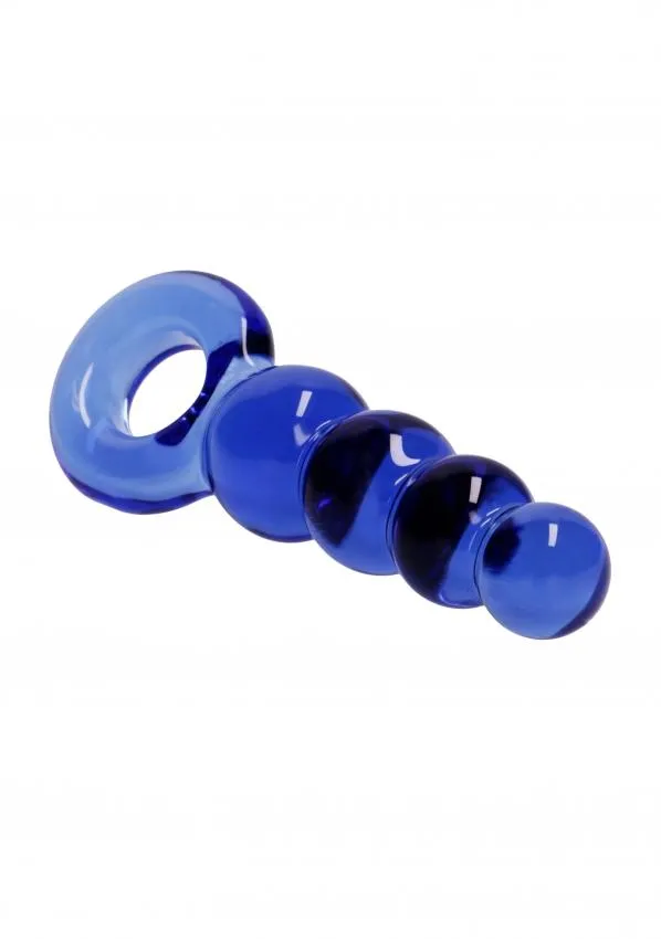 Chrystalino Tickler Beginner Glass Beaded Anal Plug