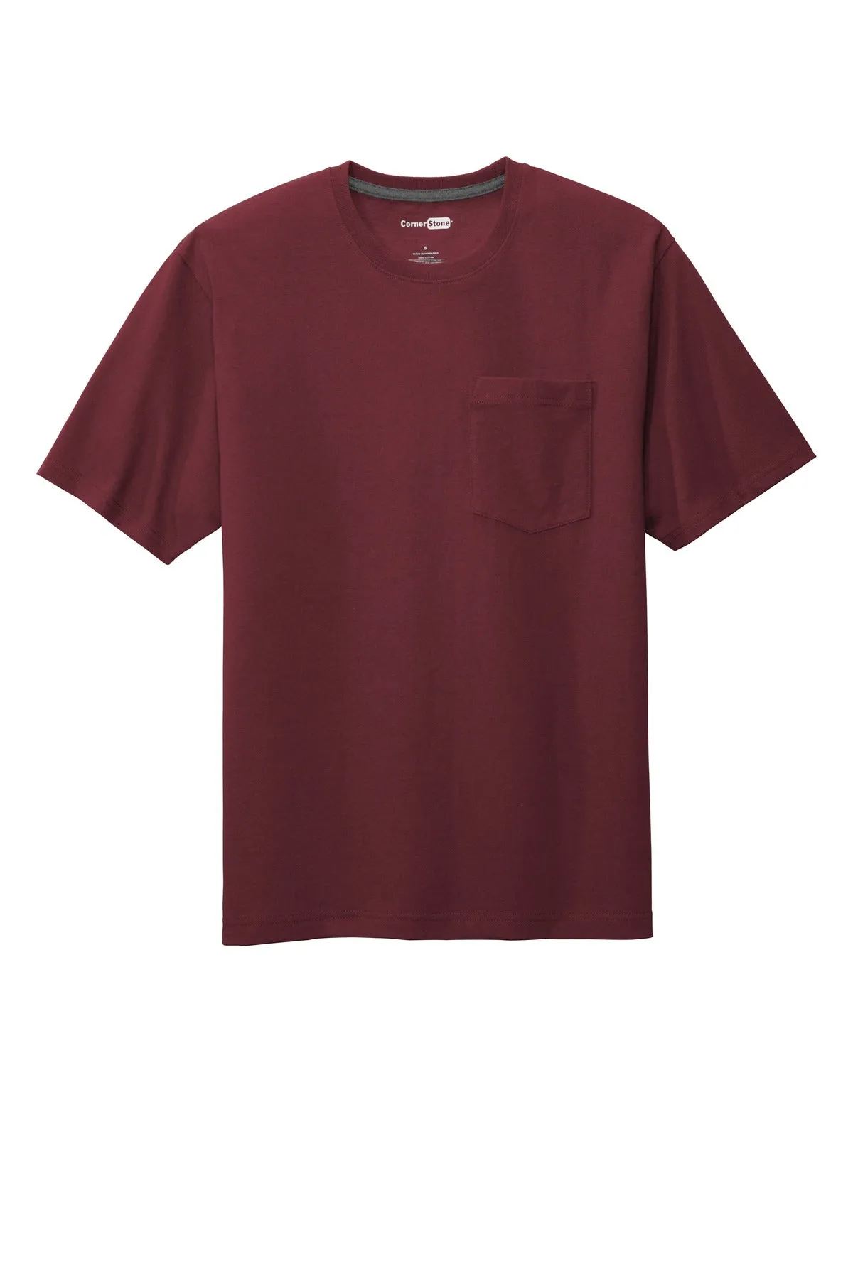 CornerStone Men's Workwear Pocket Tee. CS430
