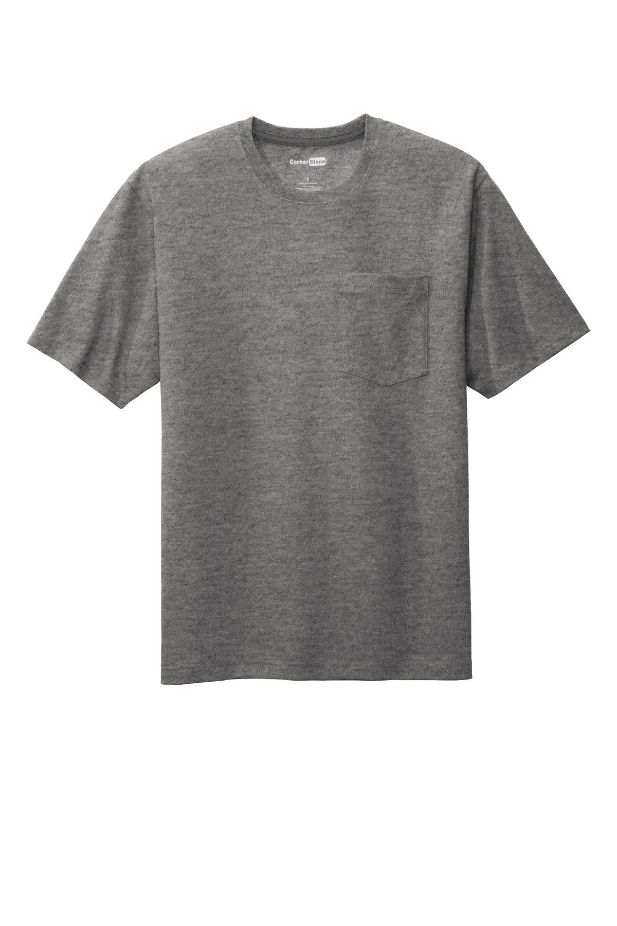 CornerStone Men's Workwear Pocket Tee. CS430
