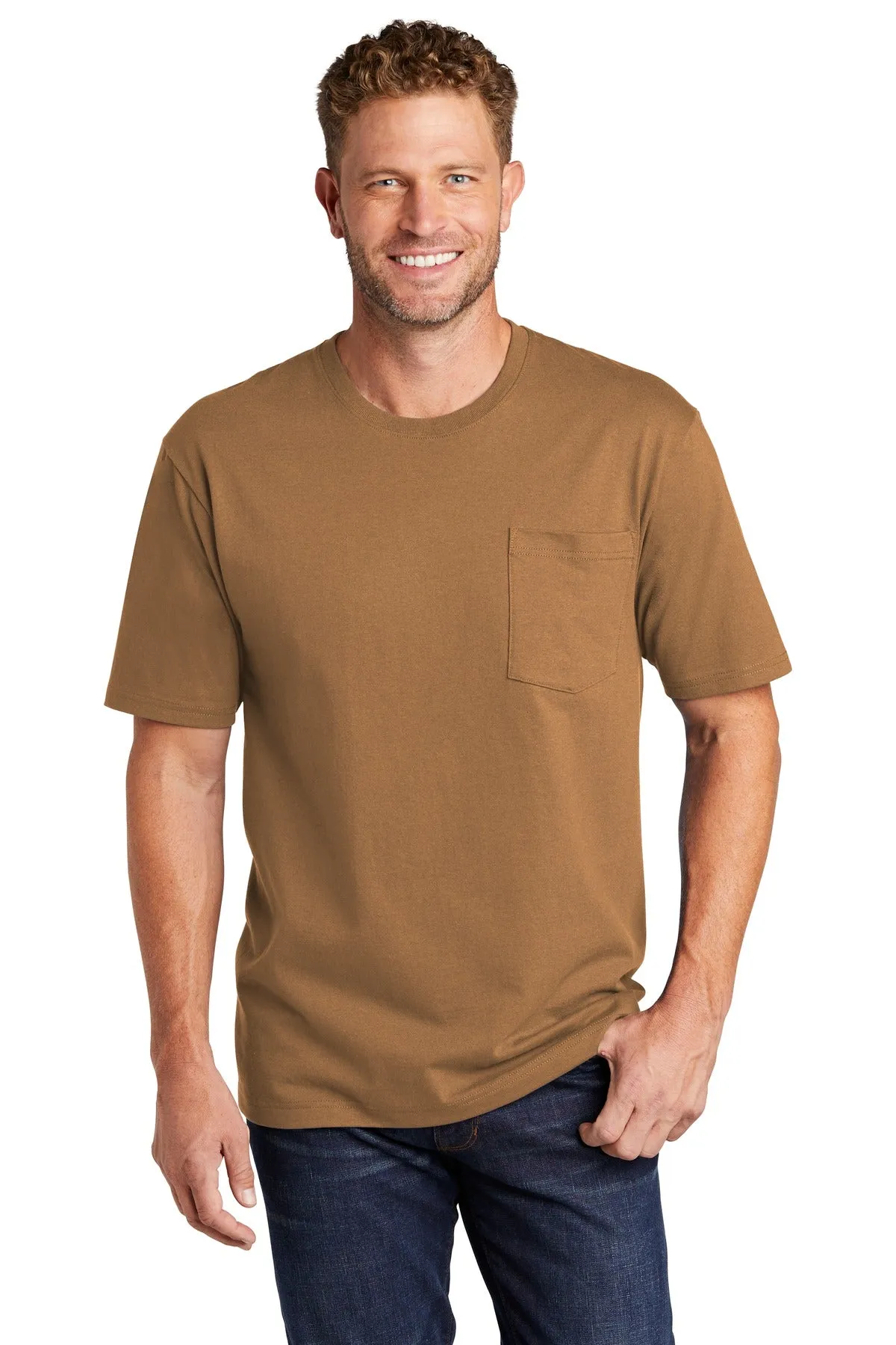 CornerStone Men's Workwear Pocket Tee. CS430