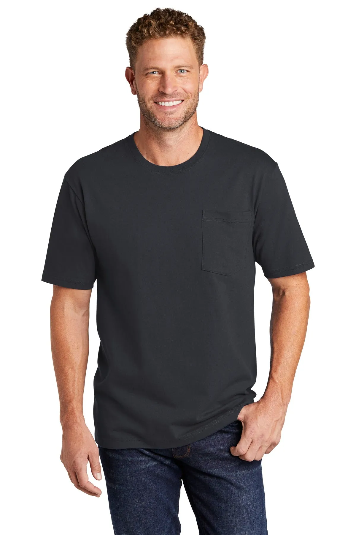 CornerStone Men's Workwear Pocket Tee. CS430
