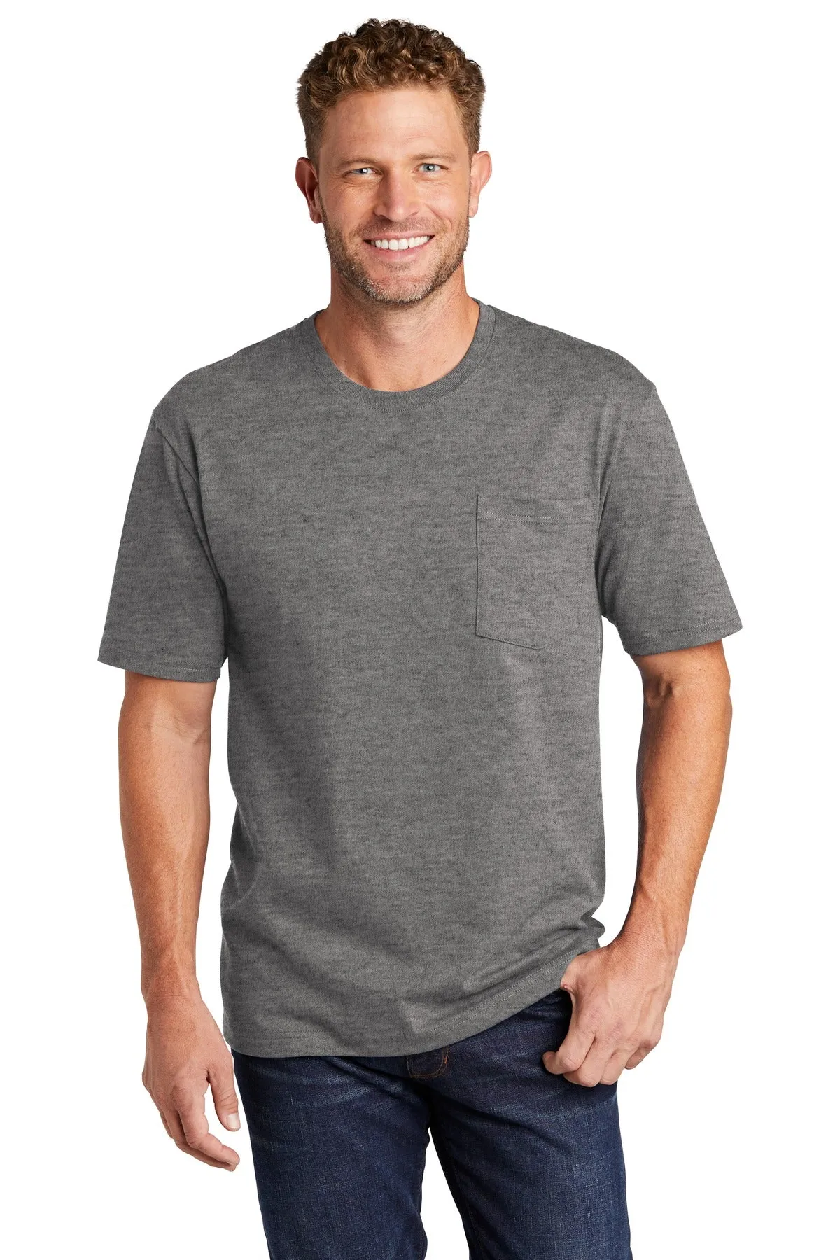 CornerStone Men's Workwear Pocket Tee. CS430