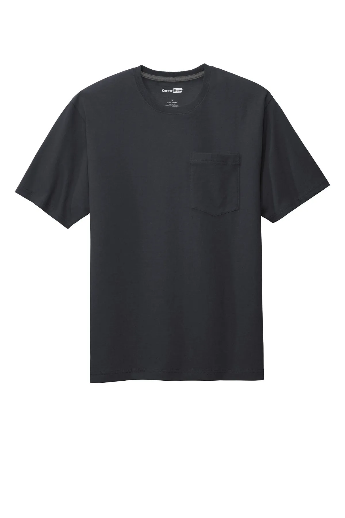 CornerStone Men's Workwear Pocket Tee. CS430