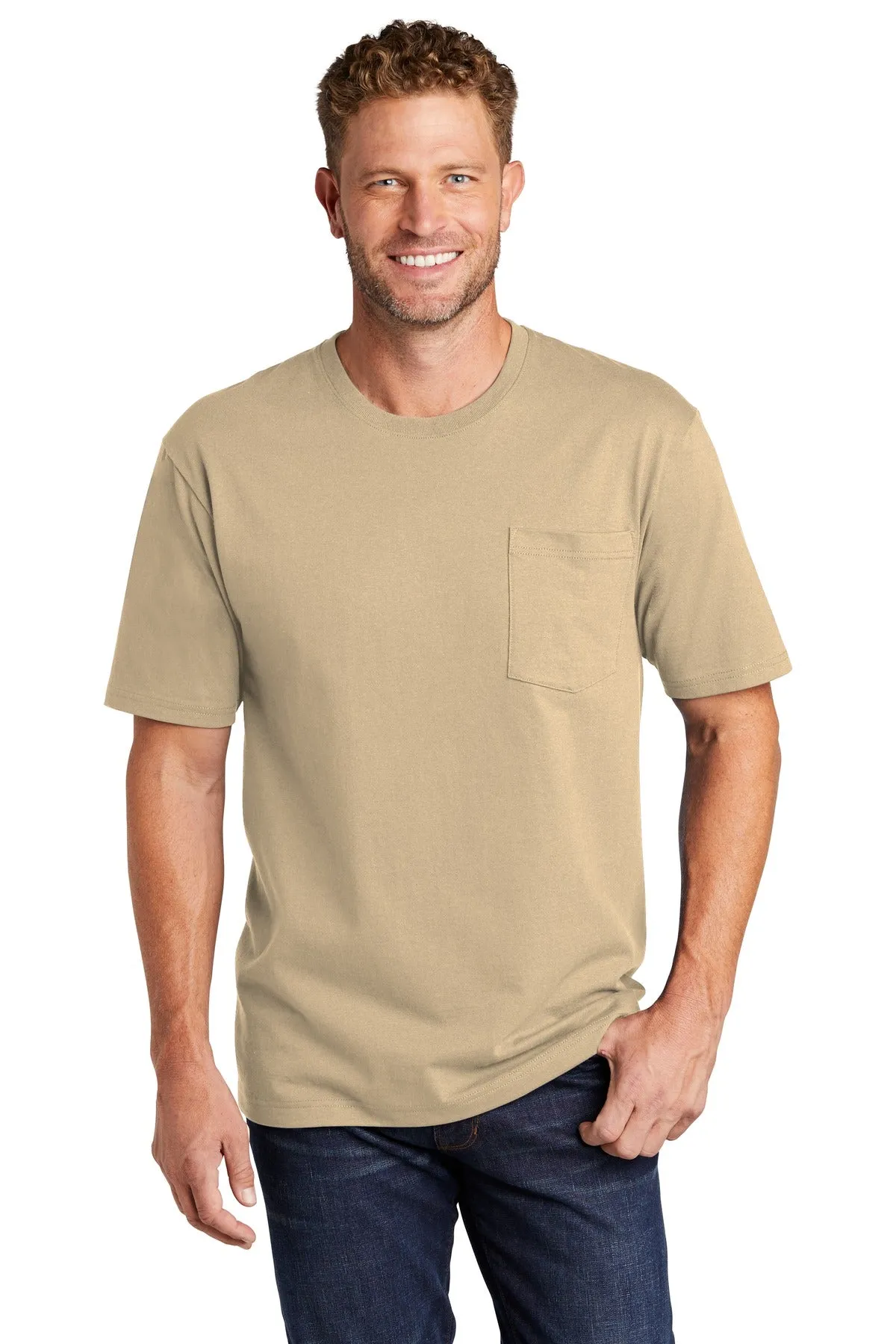 CornerStone Men's Workwear Pocket Tee. CS430