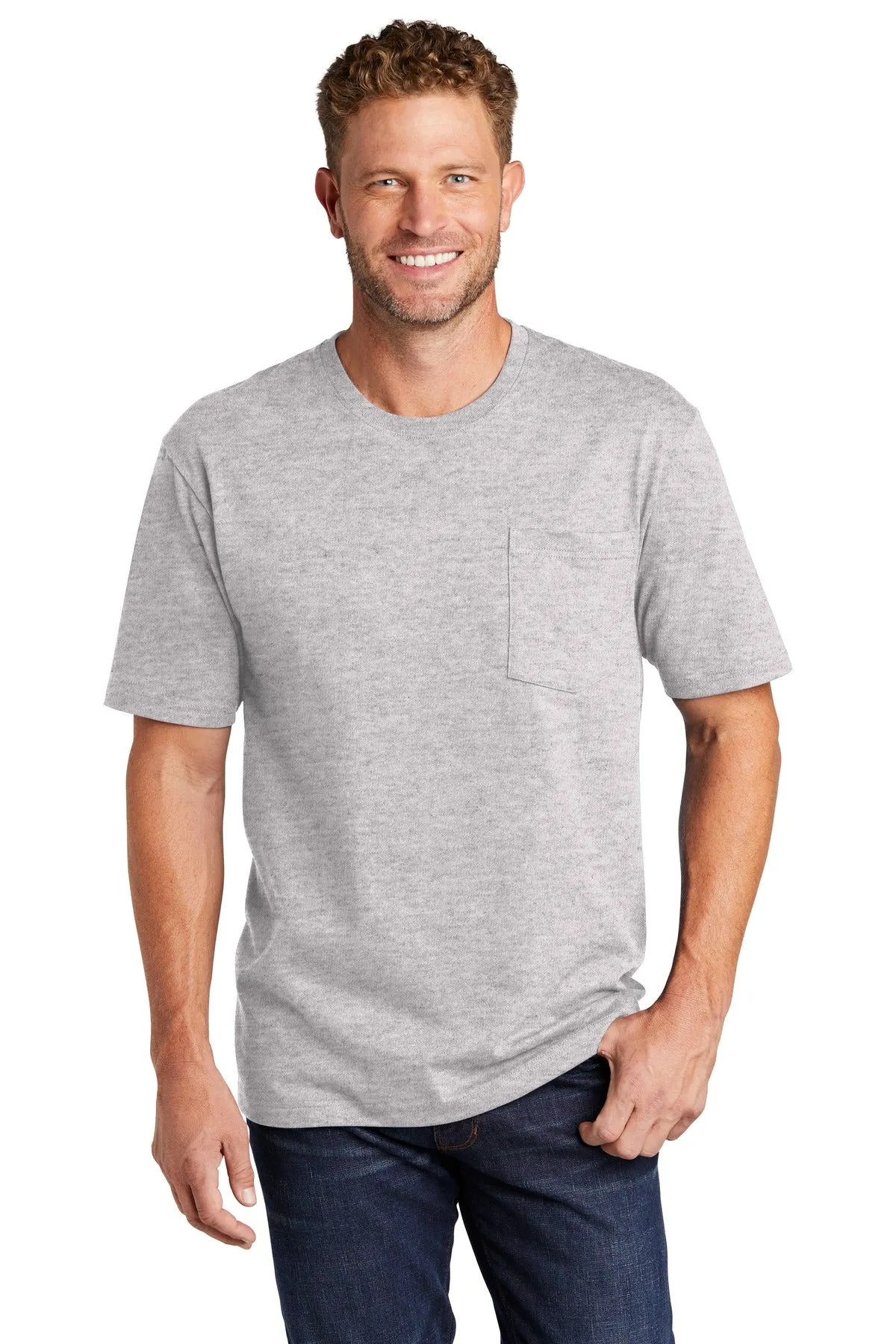CornerStone Men's Workwear Pocket Tee. CS430