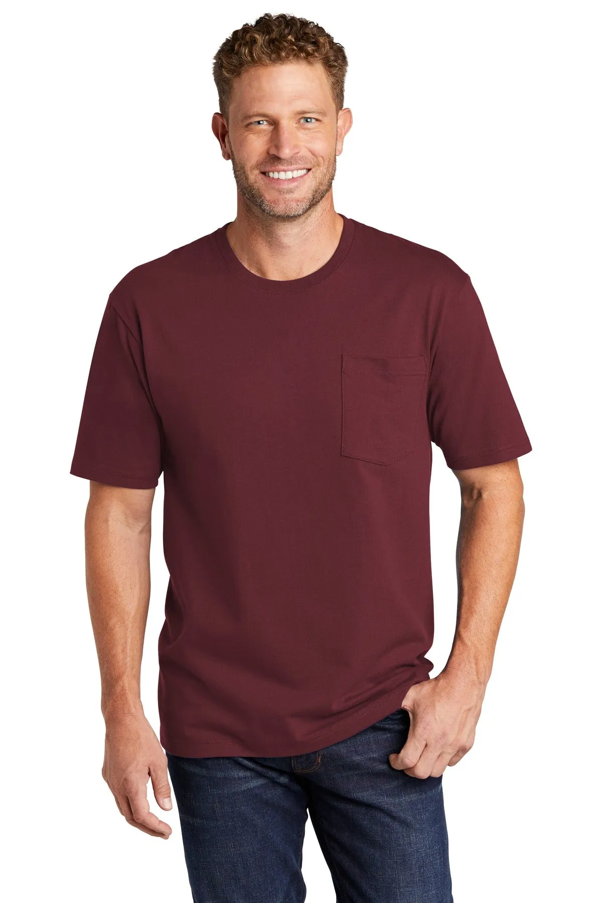 CornerStone Men's Workwear Pocket Tee. CS430