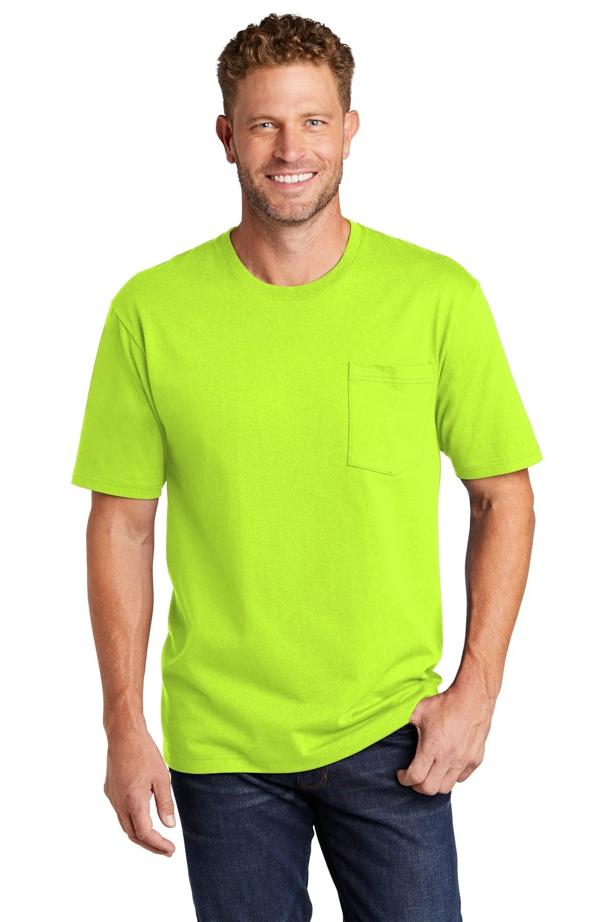 CornerStone Men's Workwear Pocket Tee. CS430