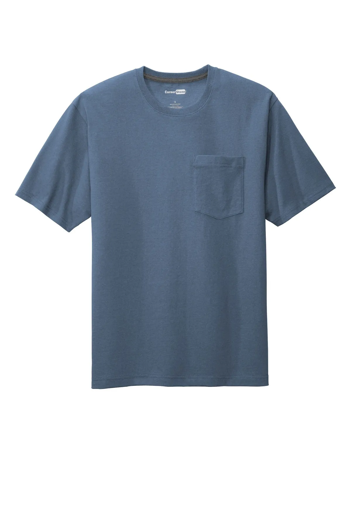 CornerStone Men's Workwear Pocket Tee. CS430