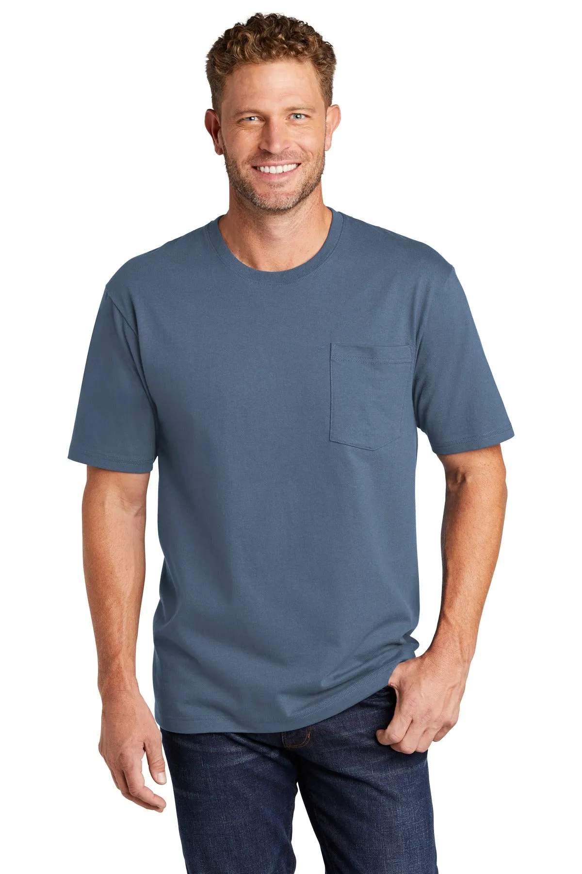 CornerStone Men's Workwear Pocket Tee. CS430