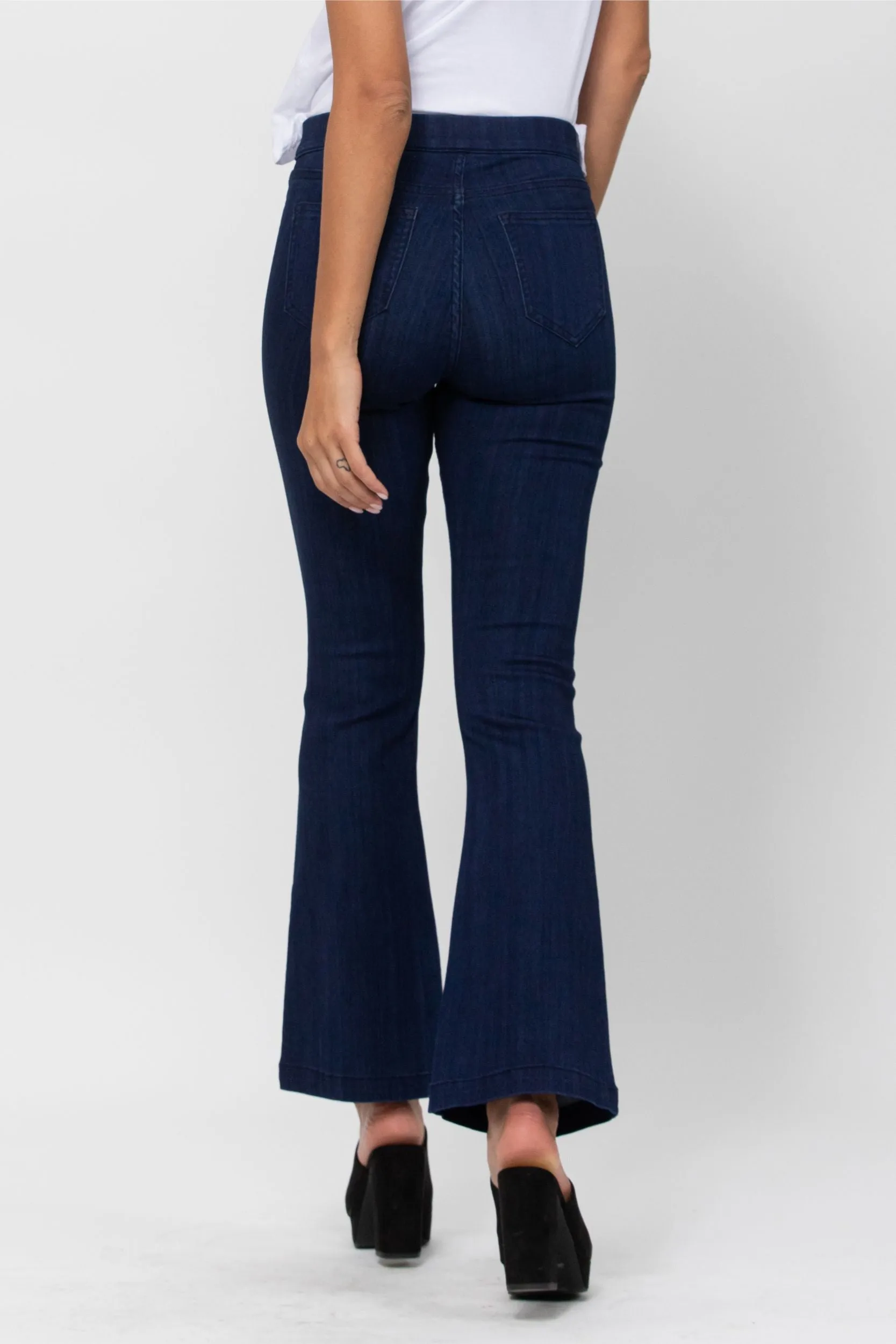 Dark Denim Pull On Pants is