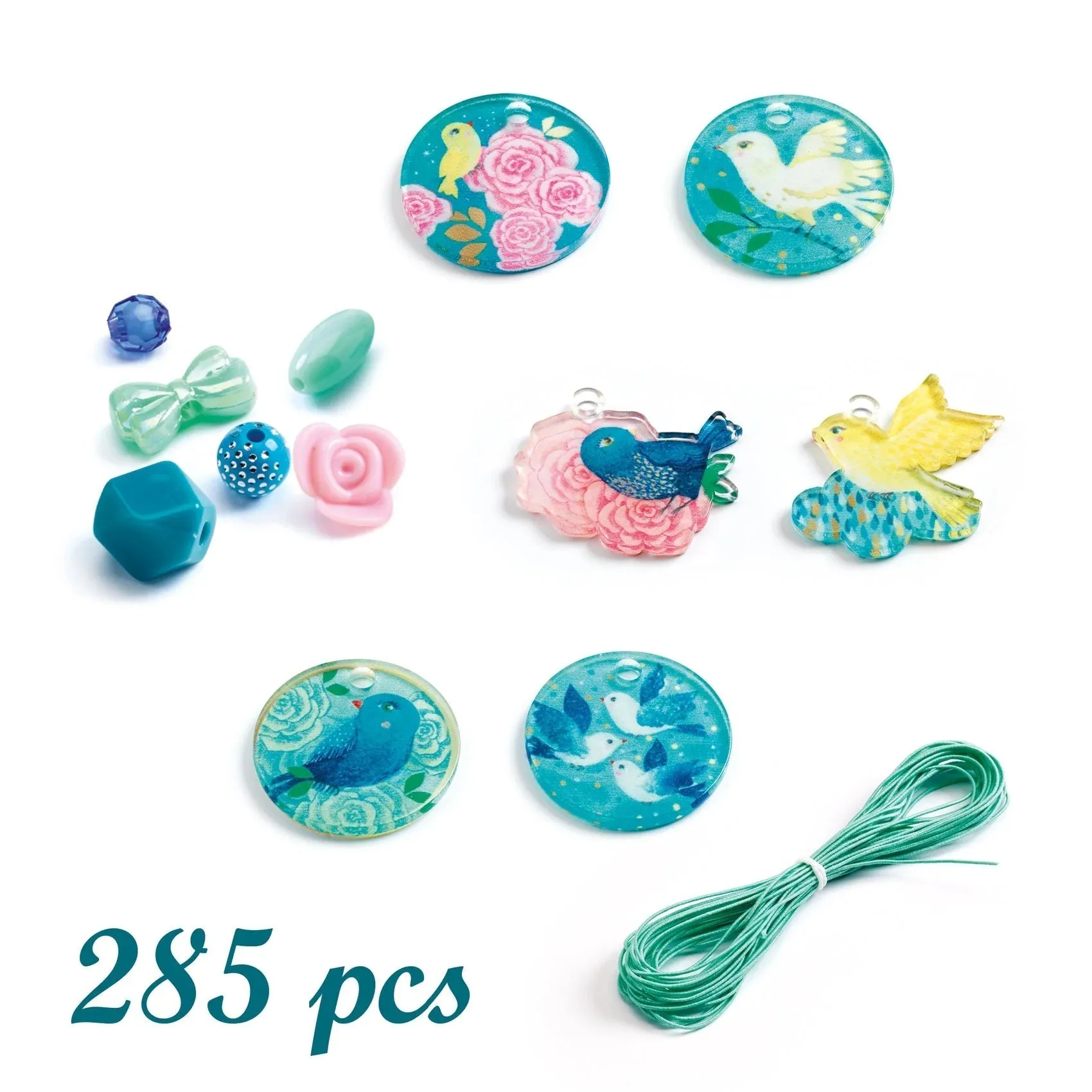 DIY Beaded Jewelry Kit - Birds Beads