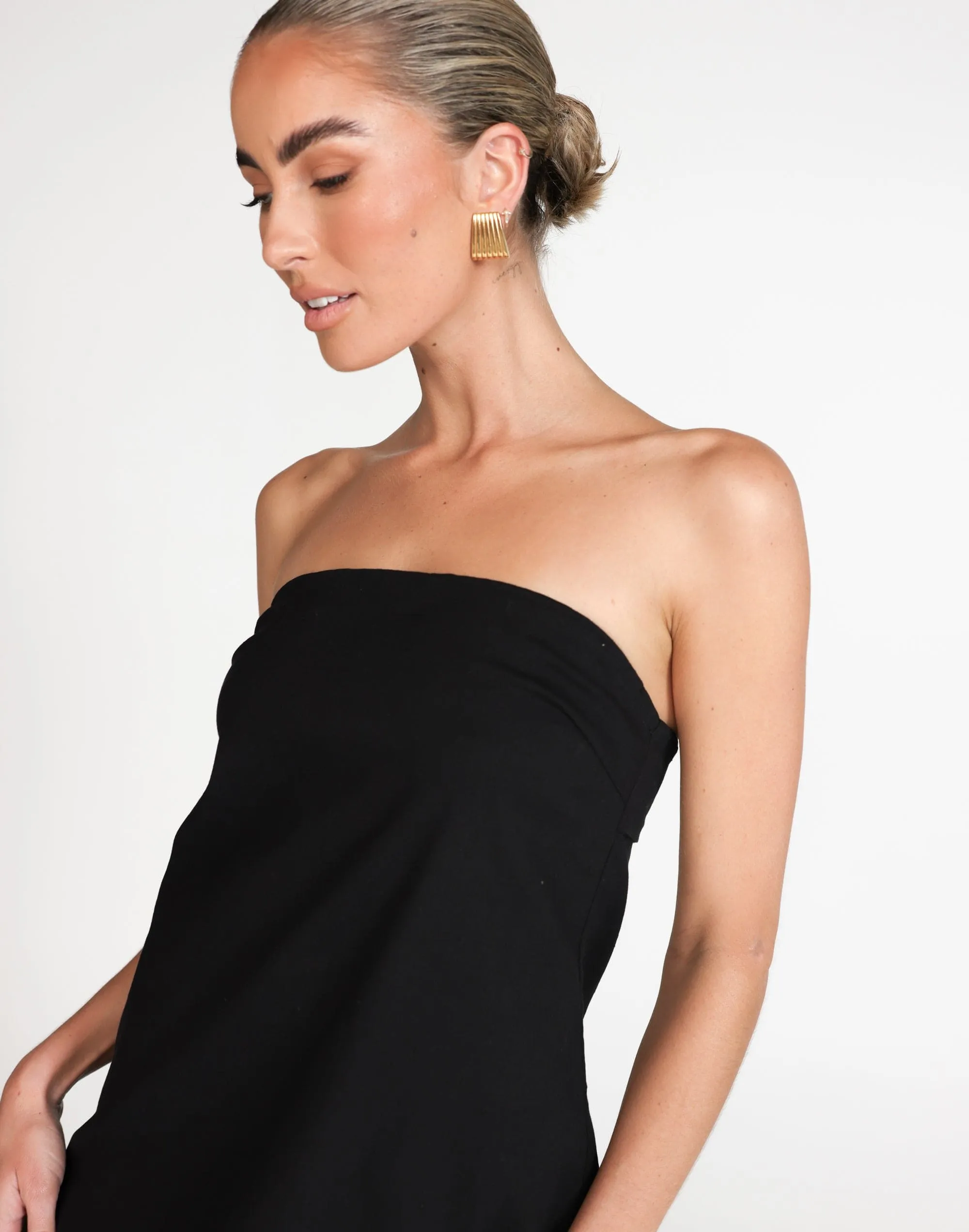 Hati Mini Dress (Black)
