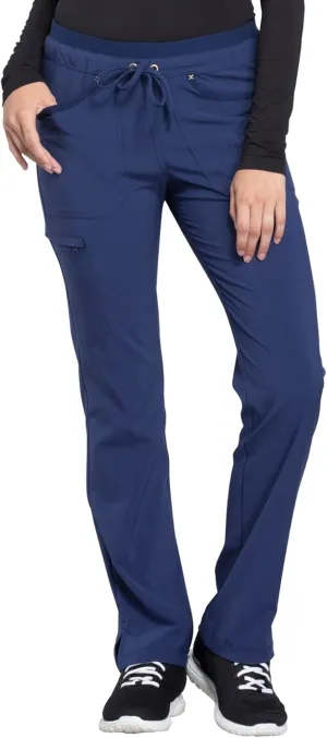 Iflex by Cherokee Scrubs for Women, Drawstring Tapered Leg Scrub Pants CK010