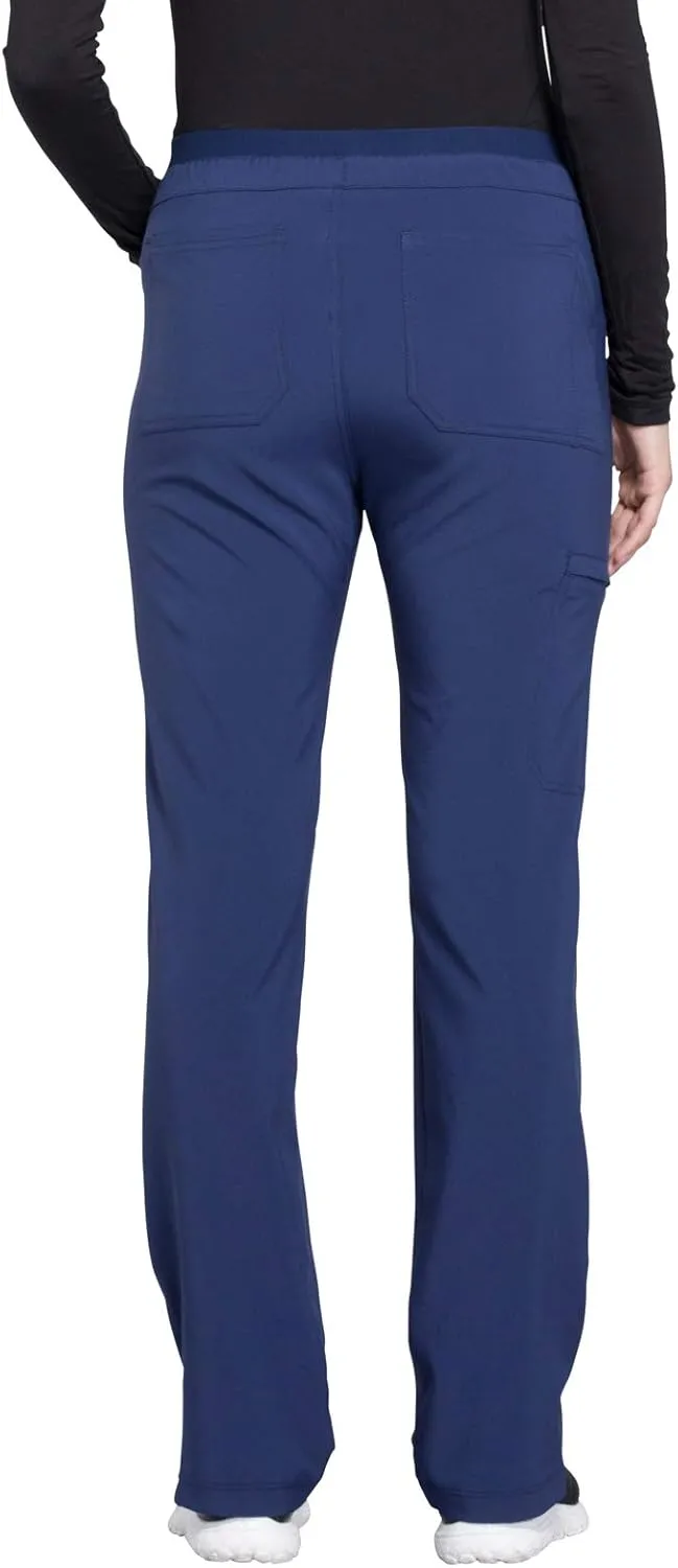 Iflex by Cherokee Scrubs for Women, Drawstring Tapered Leg Scrub Pants CK010