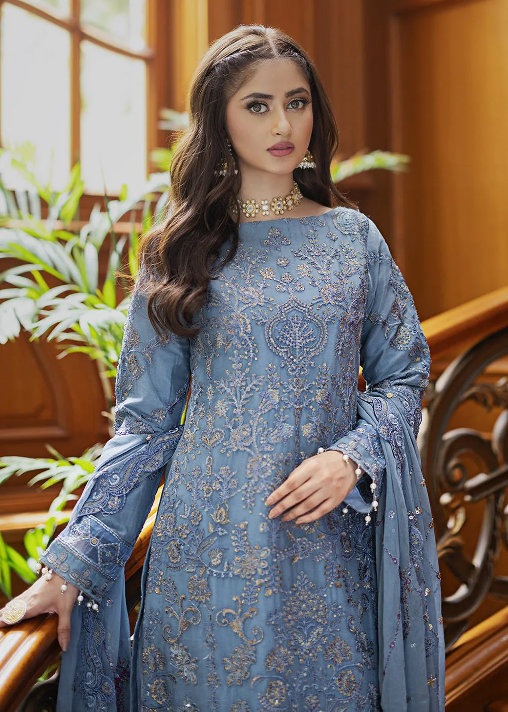 Ishq Aatish Luxury Chiffon '23 by Emaan Adeel | RUMEYSA