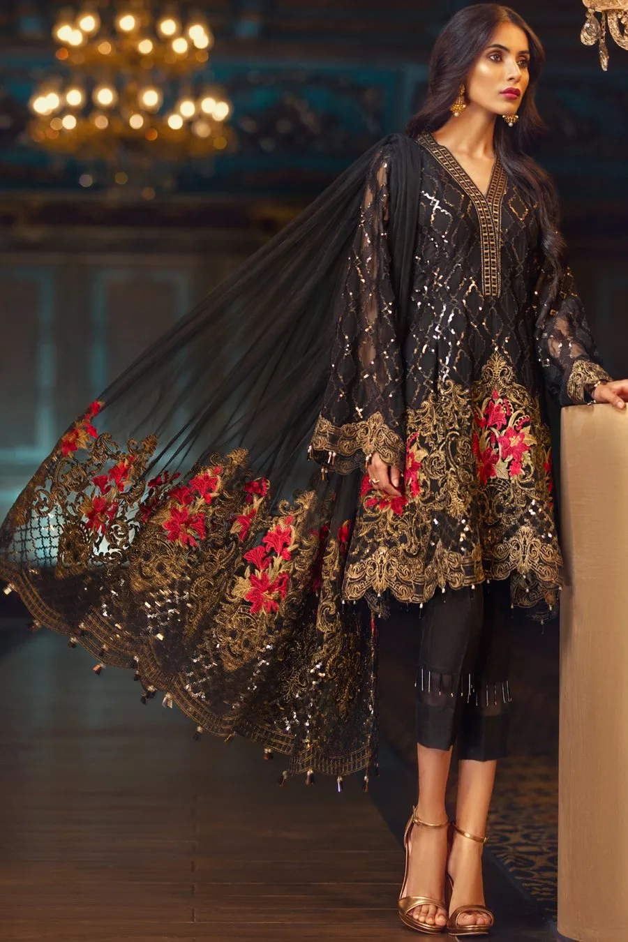 Jazmin Perle D'eau Chiffon Collection 2018 – D1 Elam