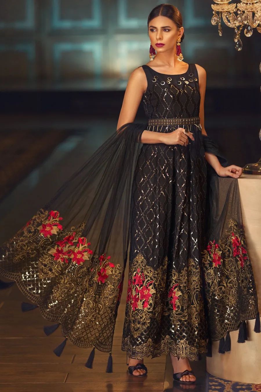 Jazmin Perle D'eau Chiffon Collection 2018 – D1 Elam