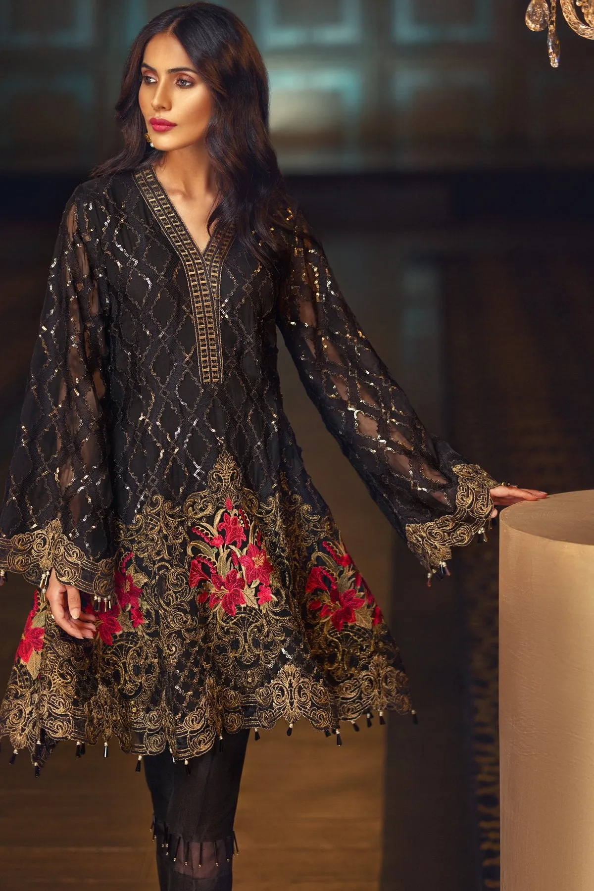 Jazmin Perle D'eau Chiffon Collection 2018 – D1 Elam