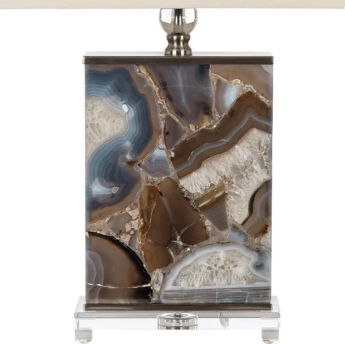 Marine Agate Table Lamp