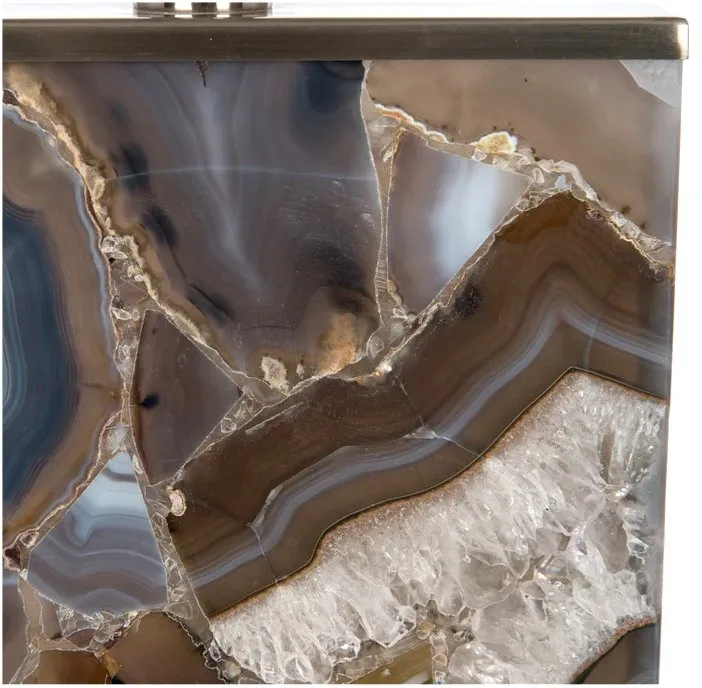 Marine Agate Table Lamp
