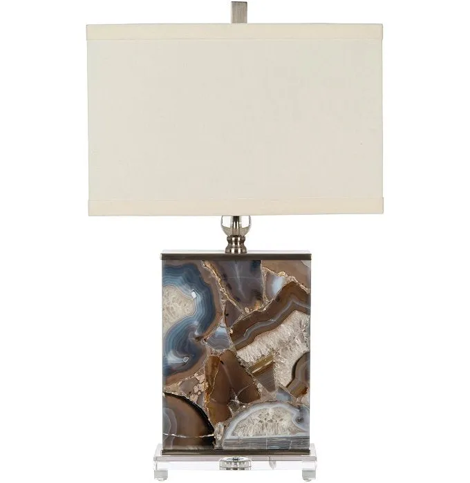 Marine Agate Table Lamp