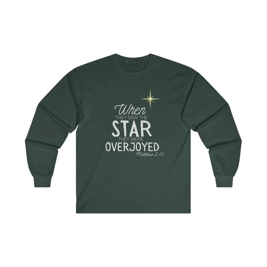 Matthew 2:10 Star - Ultra Cotton Long Sleeve Tee