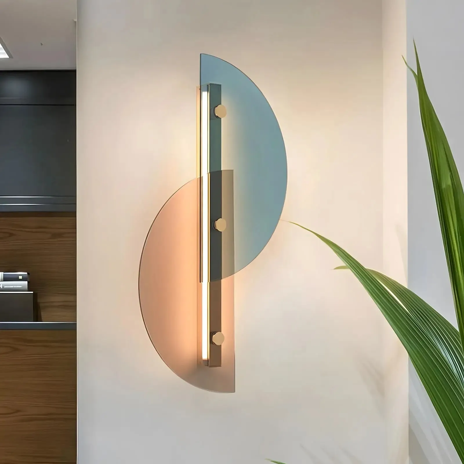 Nordic Background Wall Decoration Wall Lamp