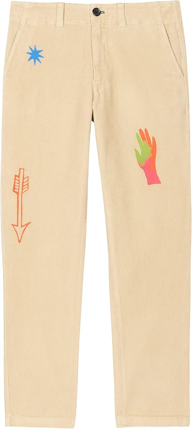 Paul Smith Ps Mens Tapered Fit Trouser Embroidered