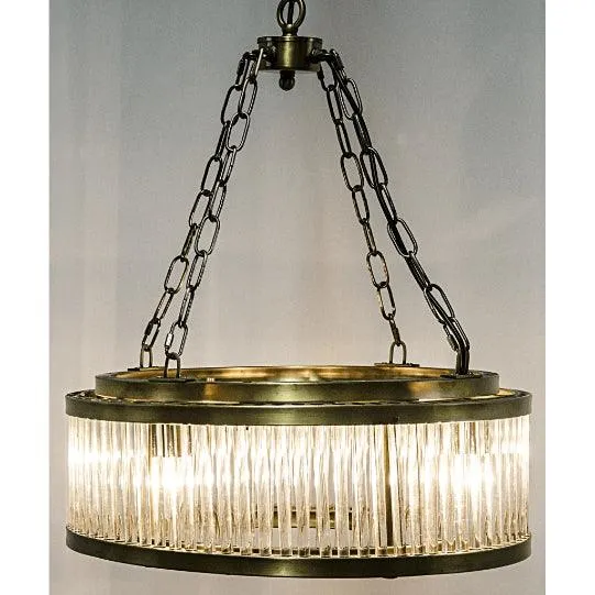 Petronas Metal and Glass Chandelier