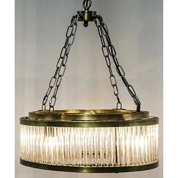 Petronas Metal and Glass Chandelier