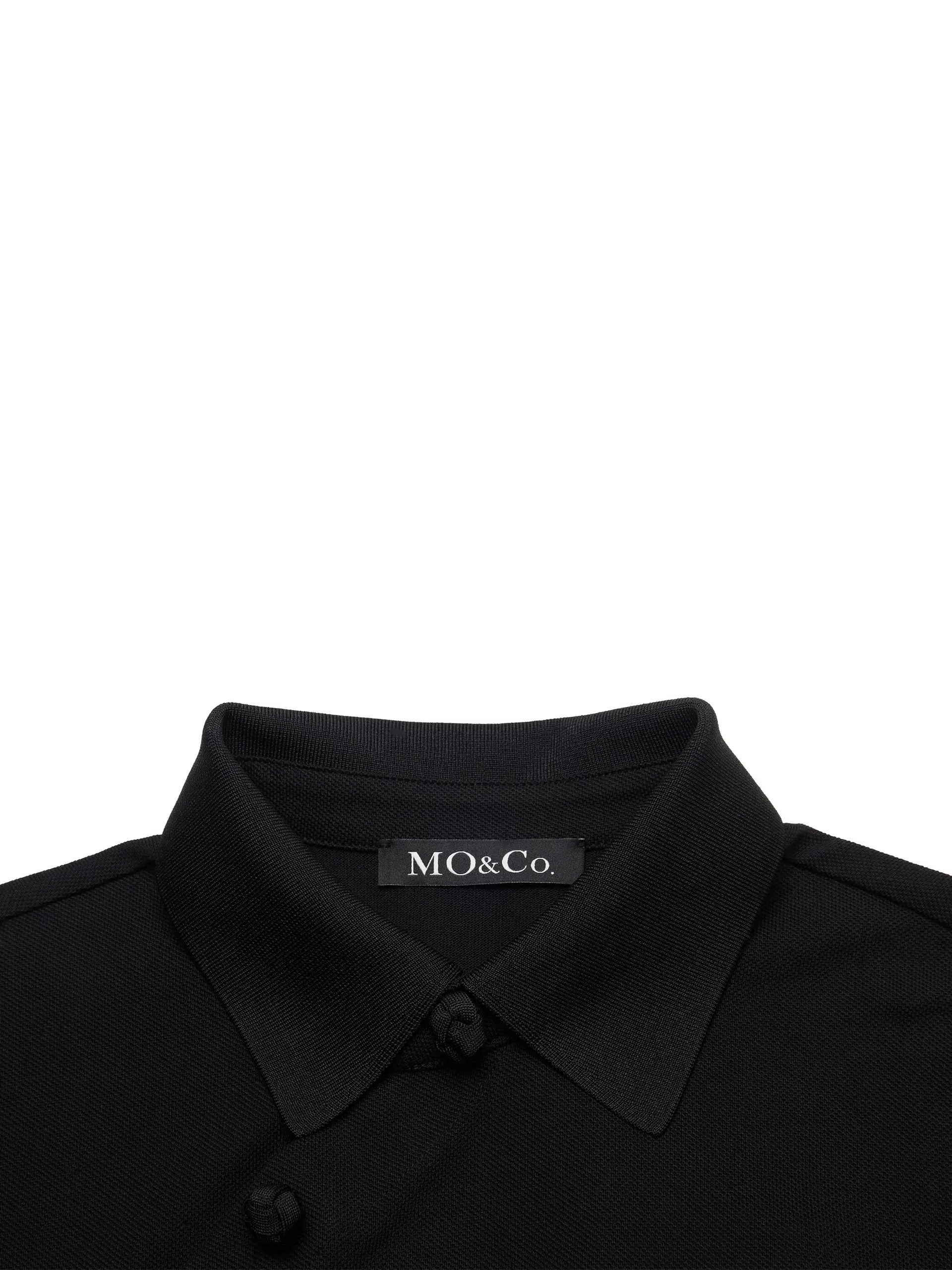 Polo Collar Cotton Dress
