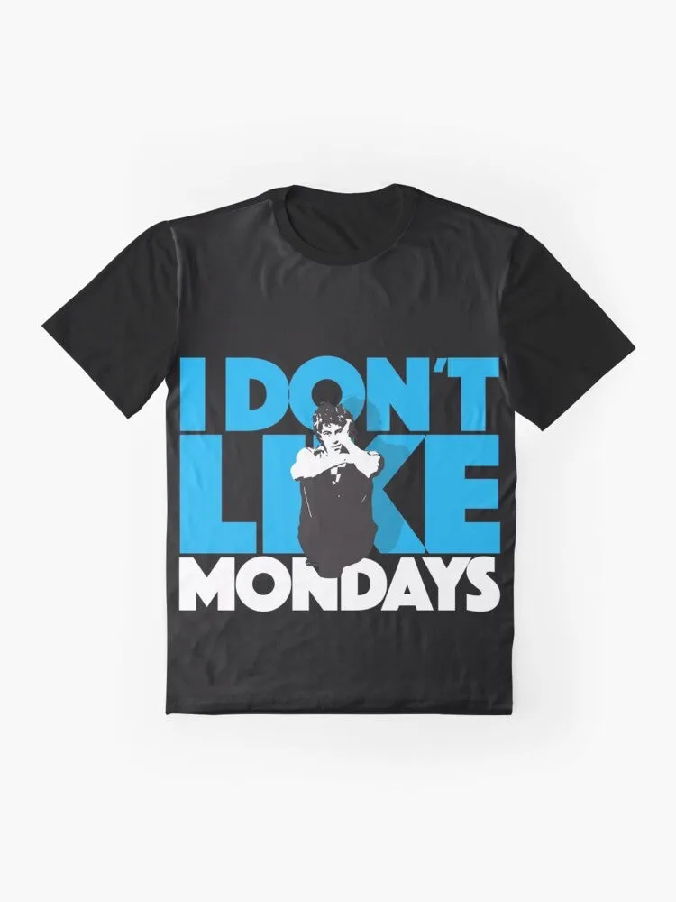 "I Don't Like Mondays" Vintage 80s New Wave T-Shirt