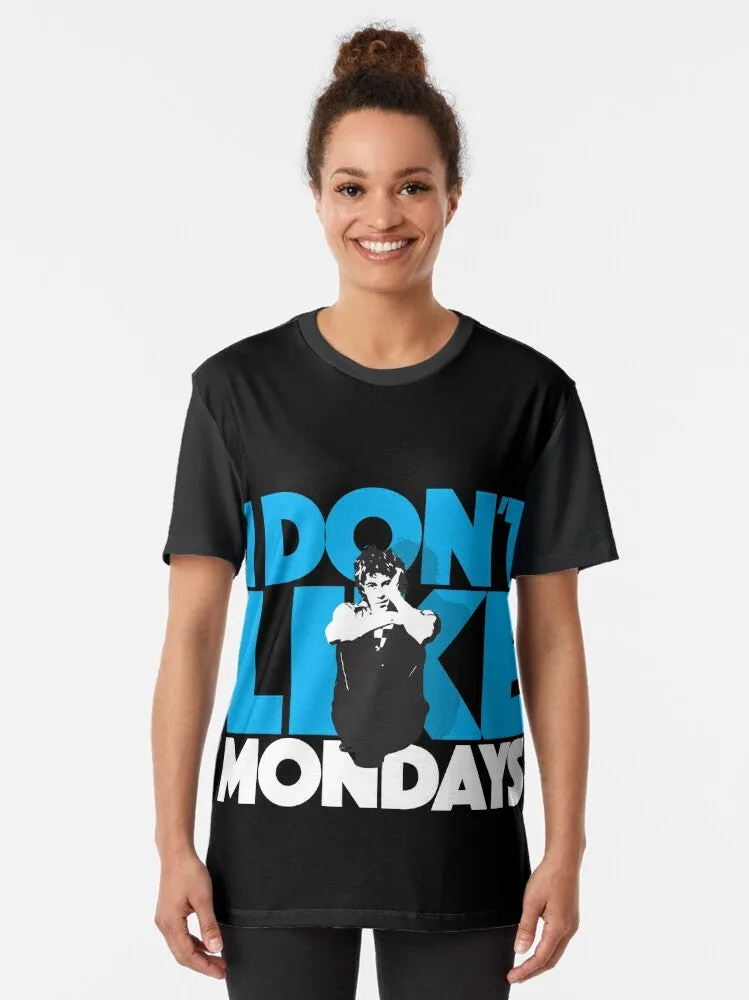 "I Don't Like Mondays" Vintage 80s New Wave T-Shirt