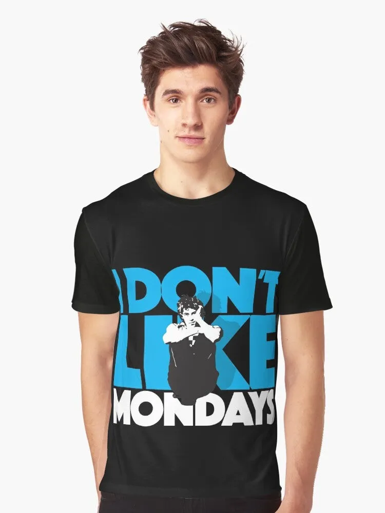 "I Don't Like Mondays" Vintage 80s New Wave T-Shirt