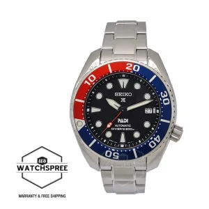 Seiko Prospex and PADI (Japan Made) Automatic Diver's Special Edition Silver Stainless Steel Band Watch SPB181J SPB181J1 (LOCAL BUYERS ONLY)