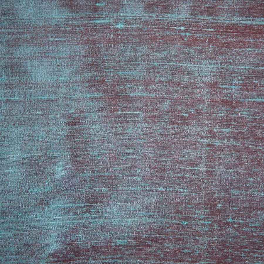 Silk Clutch Bag in Smokey Blue