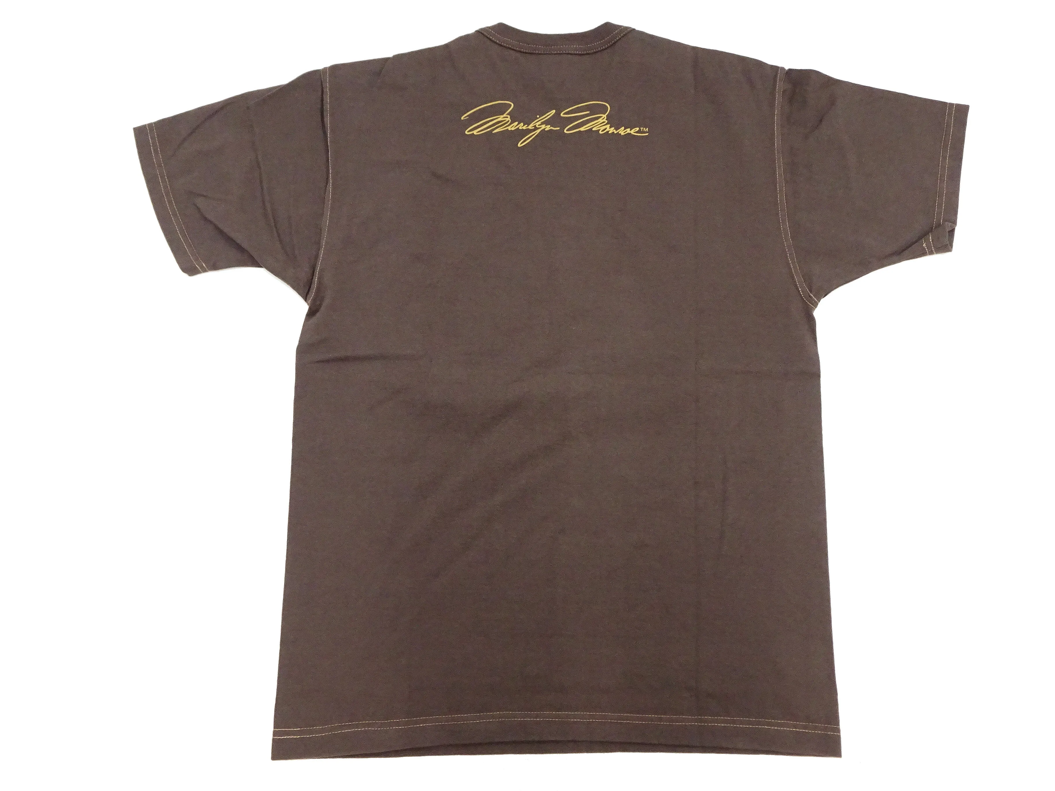TOYS McCOY T-shirt Men's Marilyn Monroe Graphic Short Sleeve Loopwheeled Tee TMC2415 021 Faded-Dark-Charcoal