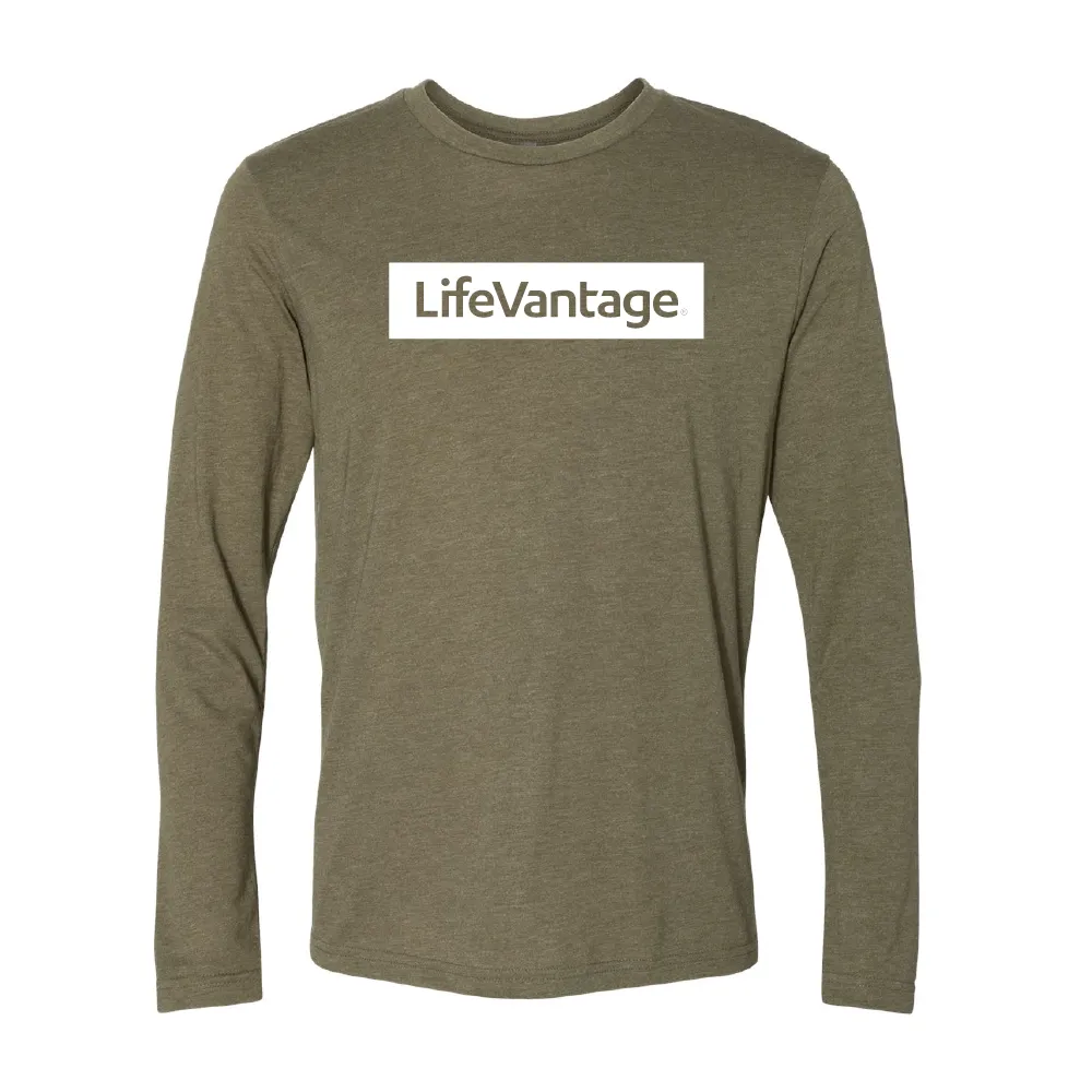 Unisex LifeVantage White Long Sleeve Tee