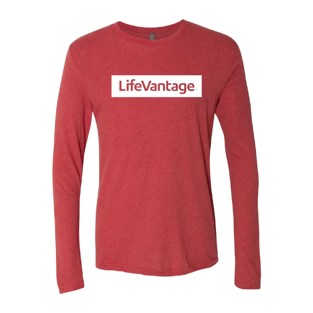 Unisex LifeVantage White Long Sleeve Tee