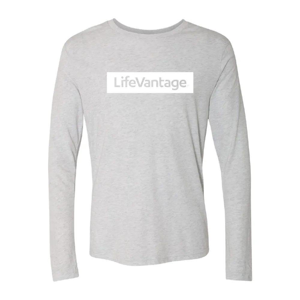 Unisex LifeVantage White Long Sleeve Tee