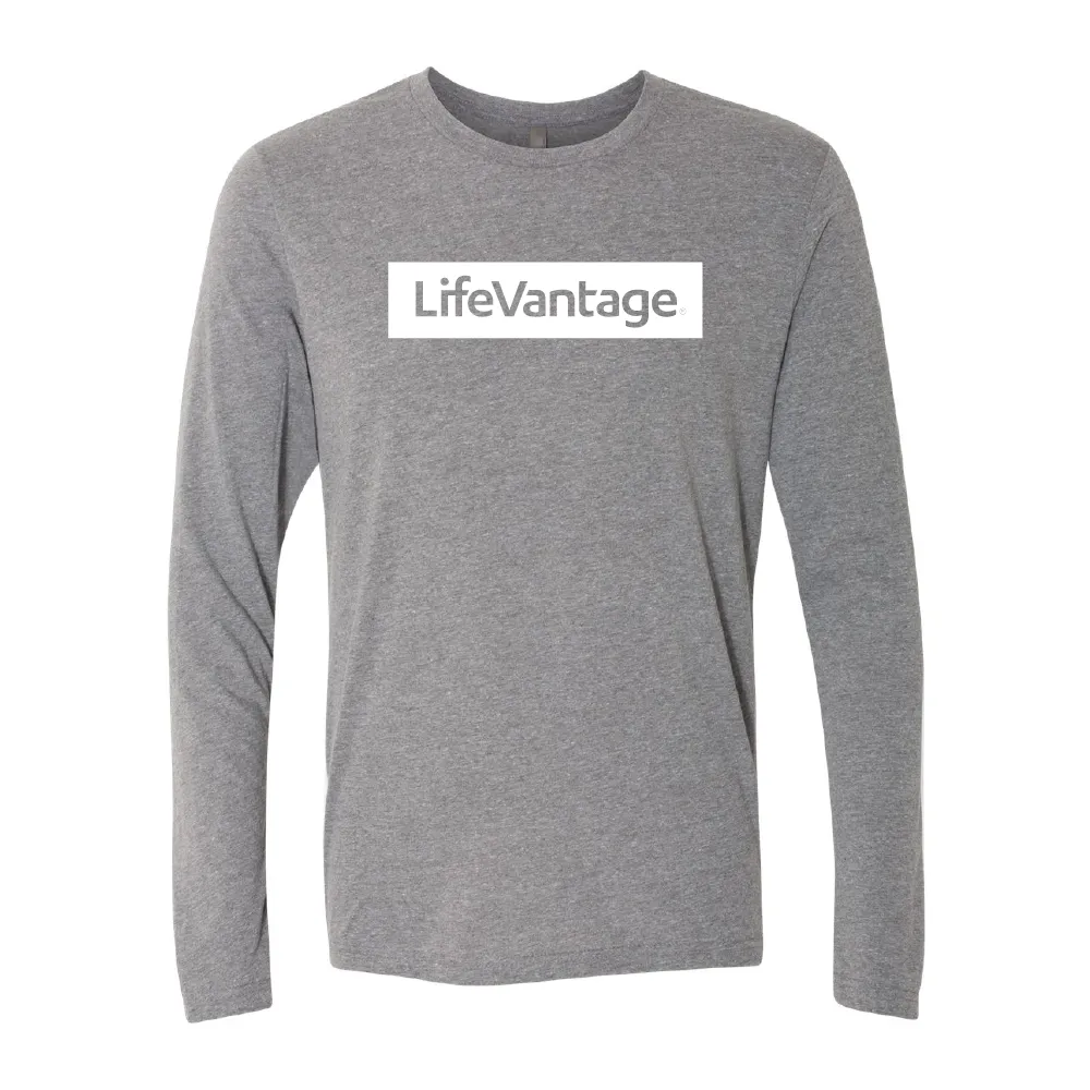Unisex LifeVantage White Long Sleeve Tee